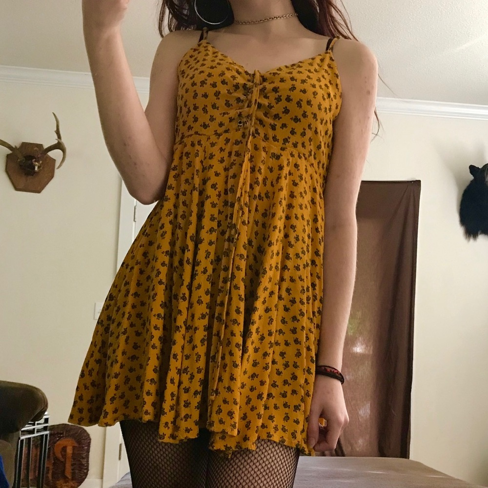 Yellow Forever 21 Sundress